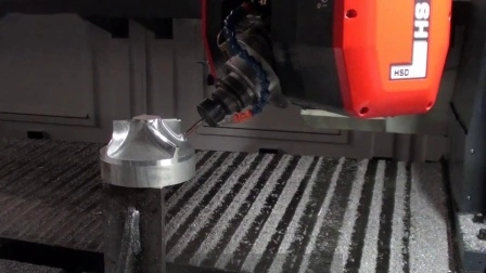 5 Axis Continuous and Simultaneous CNC Machining Center for Processing Bronze and Zinc